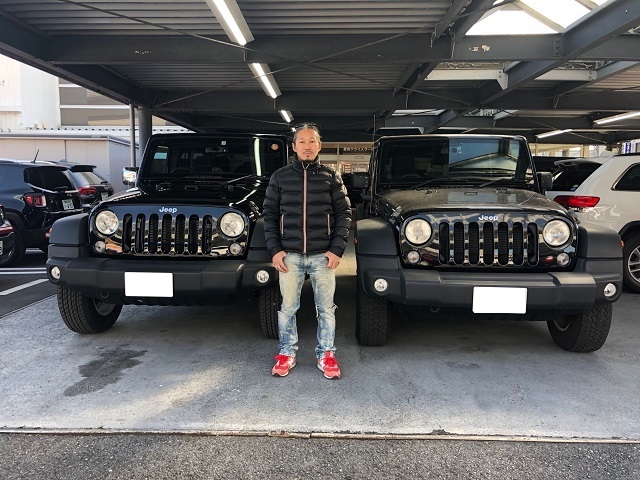 Jeep WRANGLER UNLIMITED 納車アルバム | 中京・愛知クライスラー