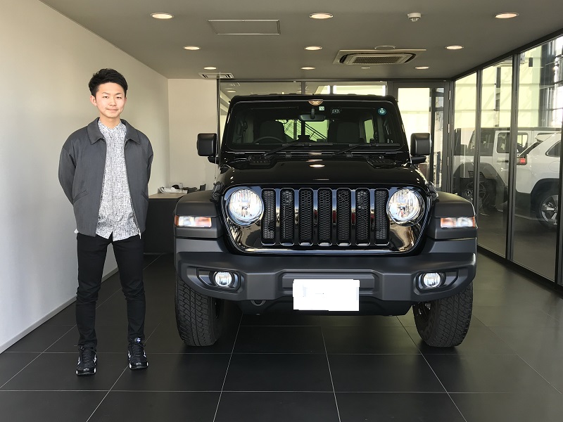 I様、新型ラングラーアンリミテッド・スポーツご納車！！ | wrangler-unlimited納車アルバム | 中京・愛知クライスラー