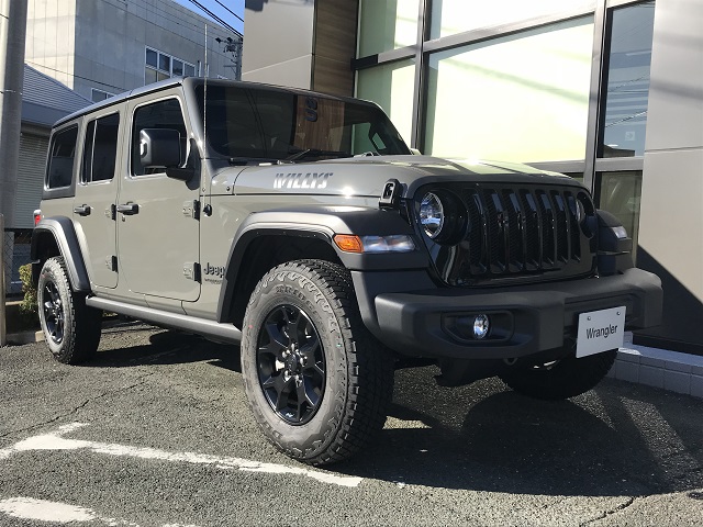 Jeep JLラングラー ウィリス ブラックグリル オンラインストア買付